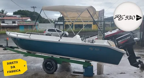 comprar Lancha Rs 530 17 Pés Com Motor Mercury 30 Hp 0km (eh) Manche