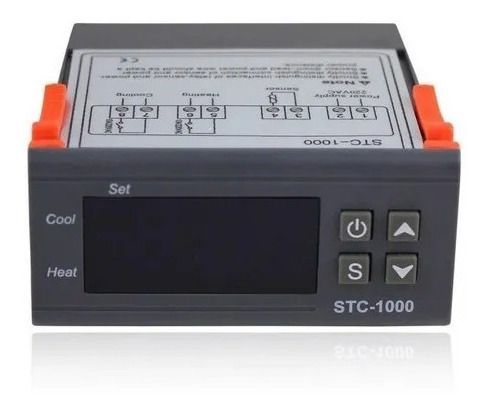 Imagen 1 de 1 de Termostato Digital Stc-1000 Controlador Temperatura 110-220v