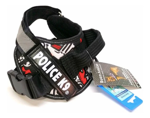 Arnes K9 Police Para Perros Grande Talla L - 20 A 35 Kg