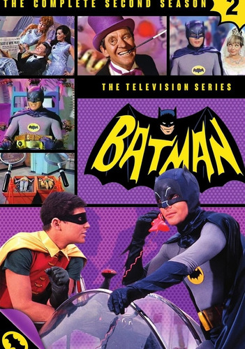 Batman Y Robin 1966 Temporada 2 / 8 Discos / Audio Ingles