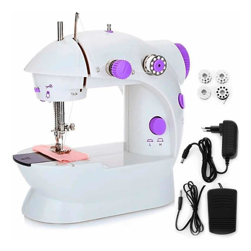 Mini Máquina De Coser Portátil Sewing Machine 4 En 1