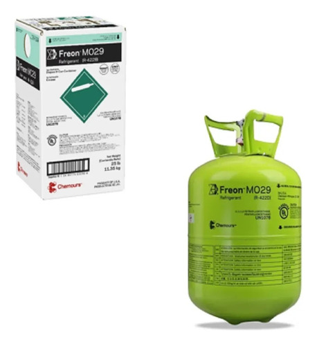 Gas Refrigerante Mo29/r-422d X 25lb | Marca Chemours