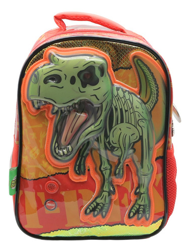 Mochila Infantil 12 Pulgadas Dinosaurios Cresko Jardin