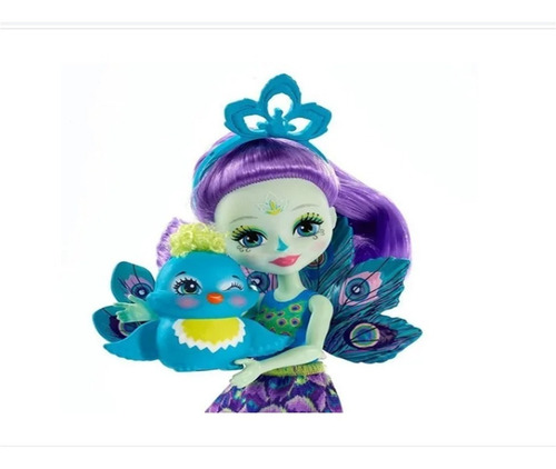 Muñeca Enchantimals Patter Peacock & Flap Nueva (Usado)