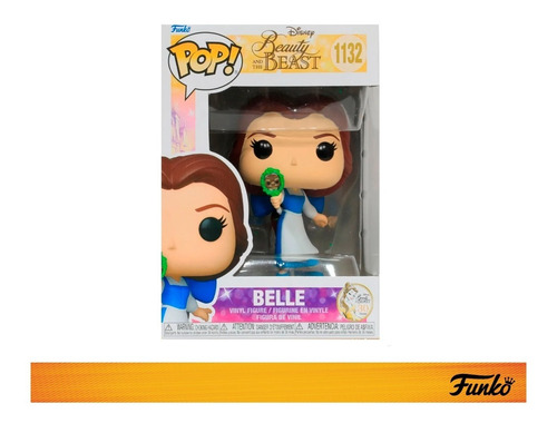 Funko Pop! Disney Bestia Y Bella Bella Con Espejo Vestido