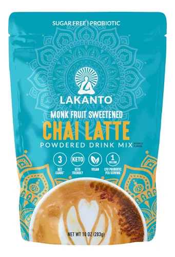 comprar Mezcla De Bebidas Lakanto Sin Azúcar Chai Latte Monk Fruit 2