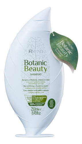 Shampoo Amend Botanic Beauty Óleo De Moringa 250ml