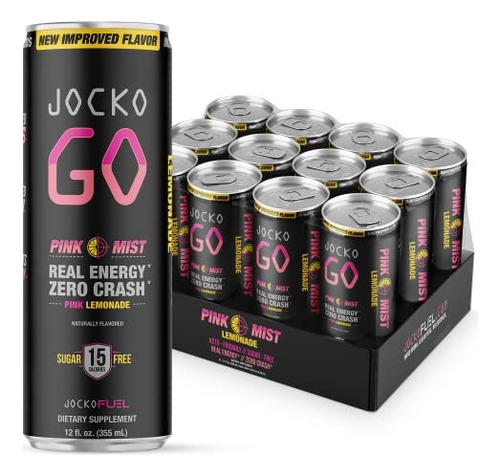 Jocko Go - Bebidas Energeticas Sin Azucar - Keto, Vitamina B