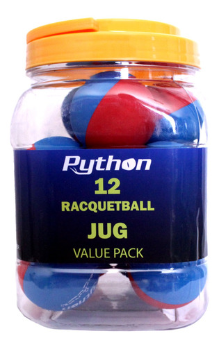 Python Rg - Bolas De Raqueta Multicolor (paquete De Valor, .