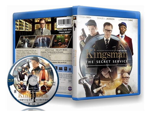Filme Bluray: Kingsman Trilogia
