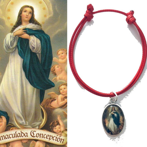 200 Pulseras De Virgen Inmaculada Concepcion (phr) 200 Pzas