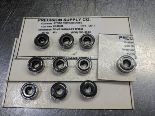 Seco Carbide Inserts Qty10 Rcmt1606m0-f2 Tp2500 (loc2889 Yyz