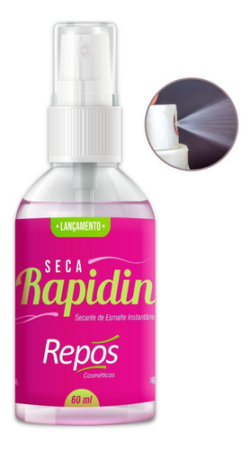 Seca Rapidin Spray Secante Instantâneo Para Esmalte 60ml Pro