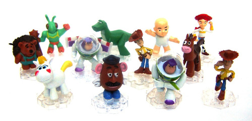 Set X 12 Figuras Toy Story Para Adorno O Jugar