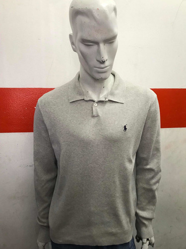 Buzo Tipo Chomba Polo Ralph Lauren Pima Cotton Talle M (Usado)