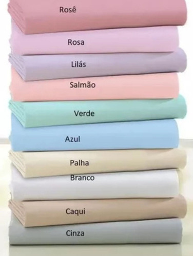 10 Metros De Tecido Percal 180 Fios Liso 2,50mts De Largura Cor Azul Bebê