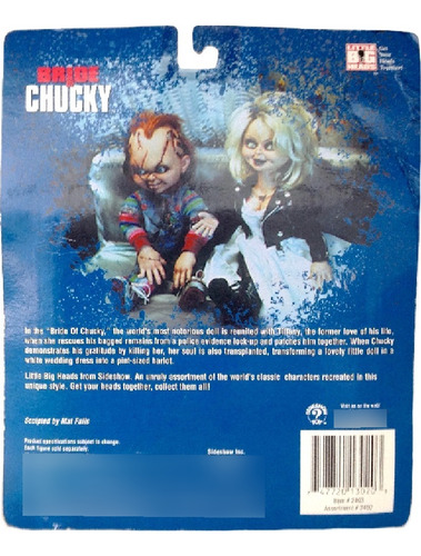 Boneco Chucky E Tiffany Heads Are Poseable Sideshow Raridade