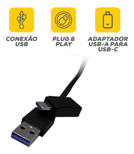 Adaptador Carplay Sem Fio Android Auto Universal Automático