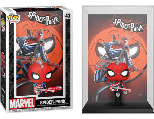 Funko Pop! Marvel Comic Covers Spider-punk 43 Exclusivo