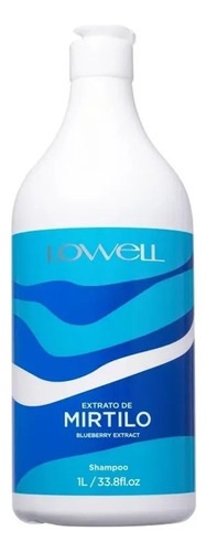 Shampoo Mirtilo 1 Litro Lowell Profissional
