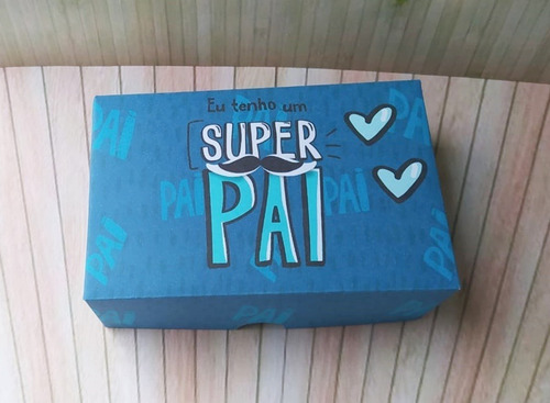 Imagem 3 de 4 de 10 Caixas P 6 Doces Lembrança Dia Dos Pais