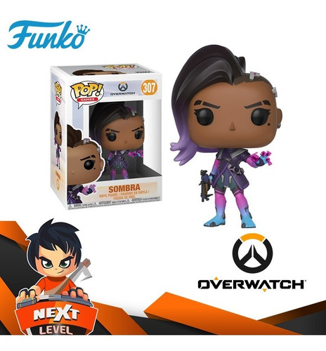 Imagen 2 de 5 de Overwatch - Sombra - Funko Pop!