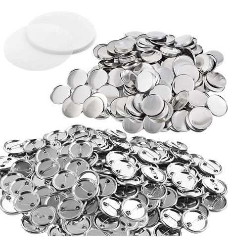 Pack De 100 Chapitas Metalicas Base Plástica 58mm Diy