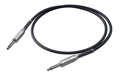 Cable Para Instrumento 6m, Plug 6.3mm A Plug 6.3mm, Carcasa 