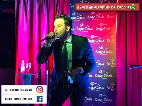 Show En Vivo Cantante Animación Dj Karaoke Fiestas Y Eventos