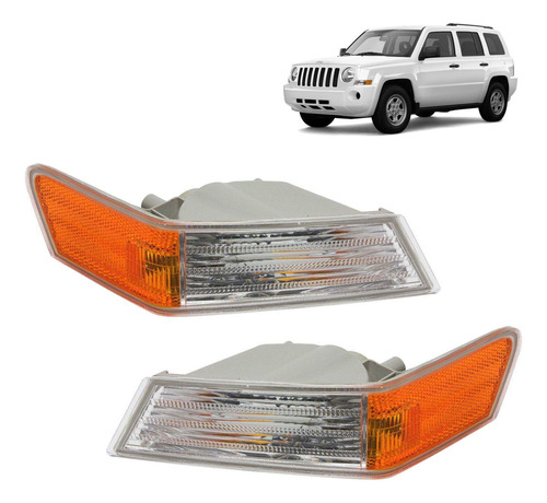 Par Farol Intermitente Para Jeep Patriot 2008 2014