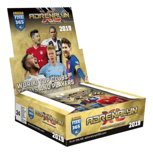 Caja 24 Sobres Cartas Adrenalyn Xl Fifa 365 2019 Panini