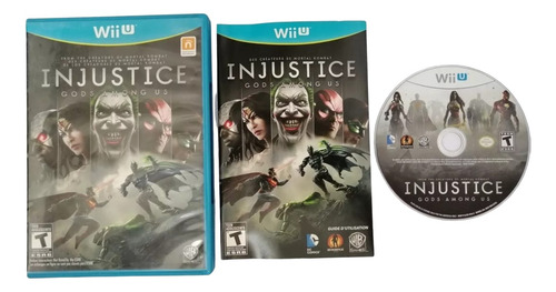 Injustice Gods Among Us Wii U (Reacondicionado)