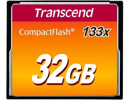 comprar Cartão De Memória Transcend Compactflash 133x 32gb Ts32gcf13