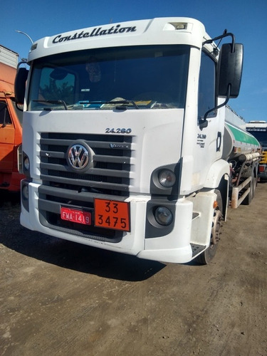 Imagem 3 de 9 de Caminhao Truck Volkswagen Vw 24280 Tanque (5/3/2/5) Com Bom