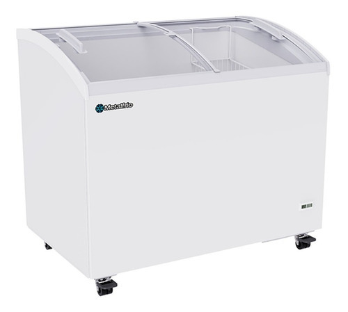 Conservador Horizontal Curvo Metalfrio Color Blanco Chc300