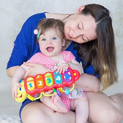 Imagen 4 de 6 de Kiddolab Lira The Caterpillar, Baby Music Light Up Toy Piano