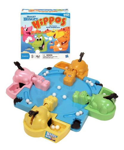 Juego De Mesa Hungry Hungry Hippos (el Embalaje Puede Variar