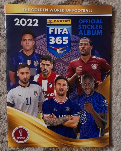 .- Album Futbol Fifa 365 Año 2022 Panini Incompleto