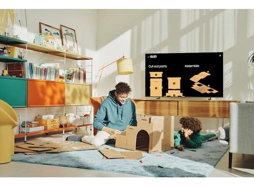 Television Samsung Qn55q60bafxza Pantalla Qled 55'' Smart Tv