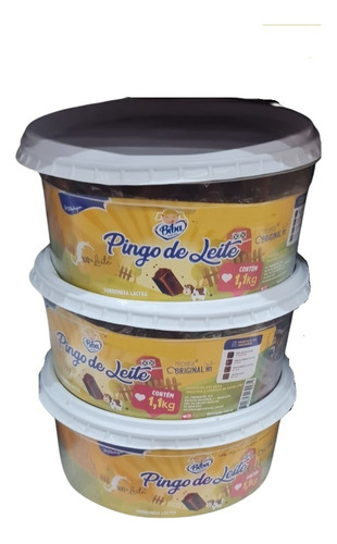 Doce Pingo De Leite Doce De Leite 3 Kg Biba