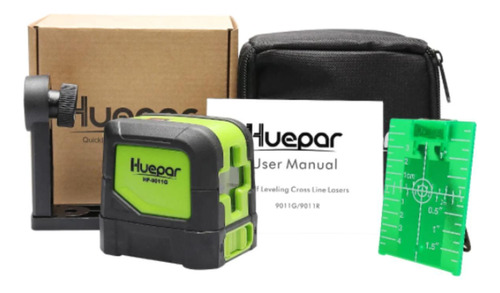 Nível Laser Huepar 9011g Verde Com Suporte Magnetico E Bolsa