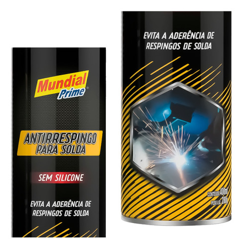 Antirrespingo Em Spray Para Solda Sem Silicone 400ml / 280g Mundial Prime Cod:2292