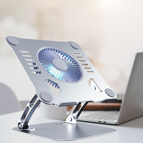 Soporte Para Computadora Portátil Con Ventilador Usb