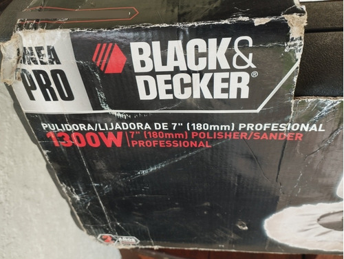 Imagen 2 de 2 de Pulidora/ Lijadora Black/ Decker
