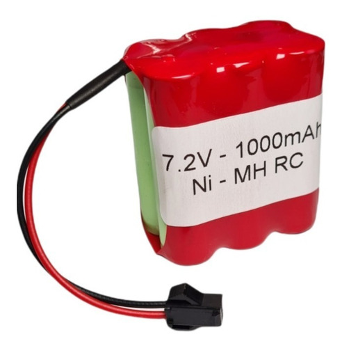 6 Baterias De 7.2v Rc Recargable Para Carrito