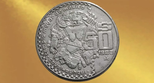 Moneda De 50 Pesos Mexicanos 