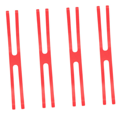 5 Bandas De Goma De Silicona Bandas De Embalaje Rojo