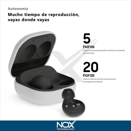 Imagen 2 de 9 de Auriculares Inalámbricos Samsung Galaxy Buds 2 Graphite