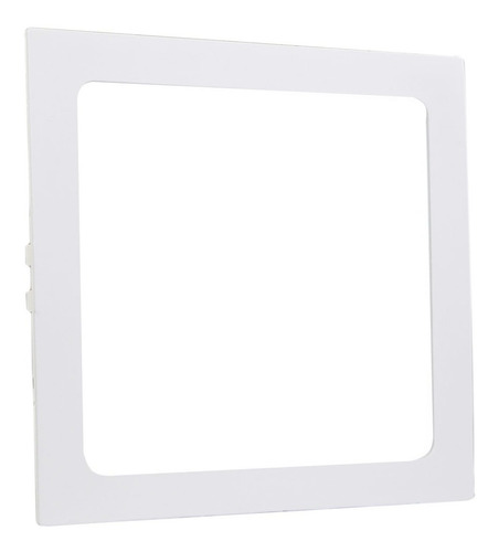 Painel Plafon Led 12w Quadrado Embutir Branco Frio Luminária