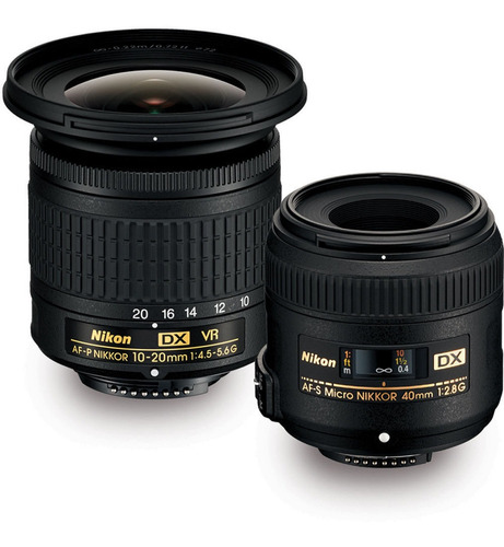 Nikon Landscape & Macro 2 Lente Kit With 10-20mm F/4.5-5.6 A